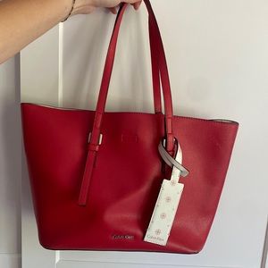 Calvin Klein bag, red, medium sized